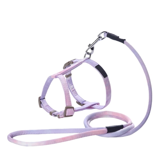 Cat Harness and Leash Set, Adjustable H Style Escape Resistant Outdoor Walking Gear