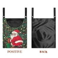 thumbnail image 7 of SEANATIVE Christmas Santa Clothes Pin Bag 2 PCS Clothespin Bag Holder Soft Clothespin Holder Clothes Pin Hanging Bag Clothespin Bag for Clothesline Decor Accessories, Xmas Gifts, 7 of 7