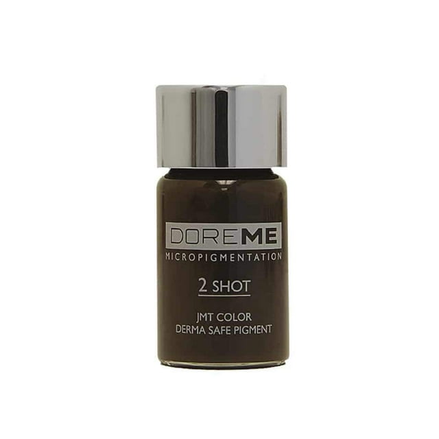 Doreme 2 Shot Manual Permanent Makeup Pigment Ink for Microblading (Oak Brown 810)
