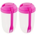 thumbnail image 2 of Shisuyan Contenant pour Salade Rose 2 Pcs 7.9x4.3 Po, 2 of 8