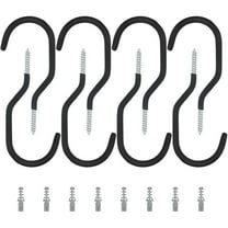 WORGEOUS 8Pcs Wall Mount Bicycle Storage Hanger Bike Wall Mounted Hook Garage Bicycle Storage Rack