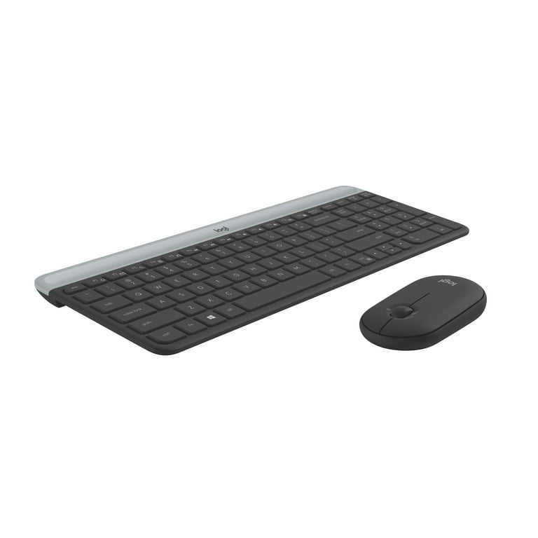 COMBOS, Kit de teclado y ratón inalámbrico de 2,4 GHz. ultraslim