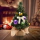 thumbnail image 4 of 8 Inches Mini Christmas Tree Christmas Decoration Supplies Desktop Ornaments Scene Decoration Props Empty Hall Kitchen Ornaments Holiday Gifts, 4 of 6