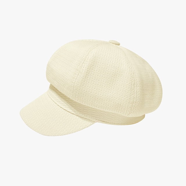 LinYooLi Japanese Short Brimmed Beret For Women In Spring And Autumn, With A Large Head Circumference And A Retro Cloud Hat That Shows Off The Face, Small Painter, And Children's Hat