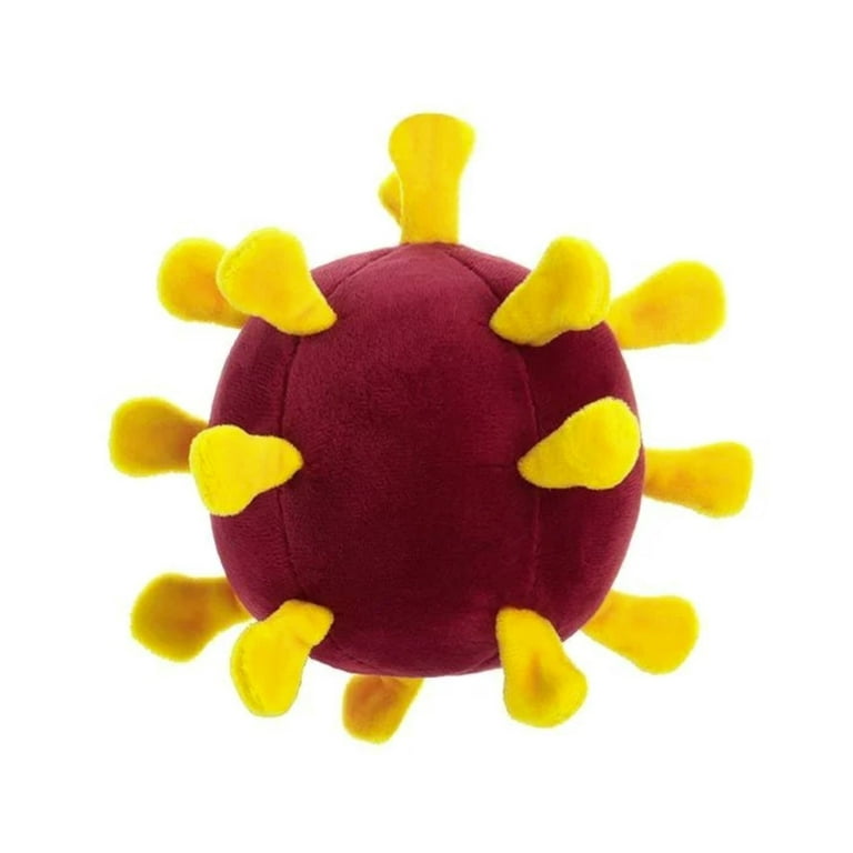 GIANTmicrobes COVID-19 Plush- Soft Plush Features The Signature