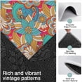 thumbnail image 3 of Multicolor Ethnic Floral Pattern Kitchen Rugs Sets Of 3,Kitchen Runner Rugs Non Skid Washable,Decorative Kitchen Floor Mats for Kitchen,Sink,Laundry,17"x30"+ 17"x47" + 17"x59", 3 of 6