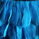 thumbnail image 4 of Mini vestido de plumas corta para mujer Hugo Cintura Cosplay Moda casual Flecos, 4 of 4
