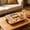 Brown#28463, variant on Wood Charcuterie Board with Clear Lid, Divided Serving Tray for Cheese, Snacks, Brown, Portable Kitchen Cutting Board, 1.1 kg, 38.1 x 28.7 cm