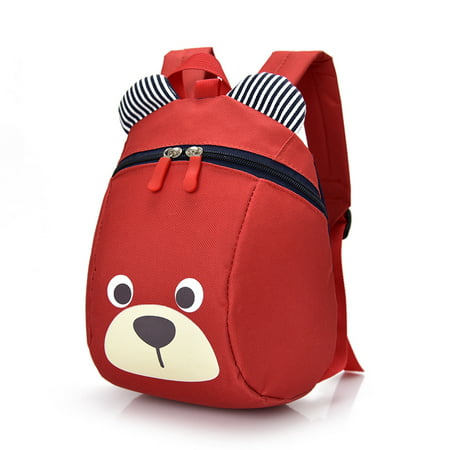 Children Kids Small Toddler Backpack With Leash Bear for Boy Girl Under 3