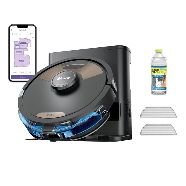Aspiradora Robot y Fregona 2 en 1 Shark Matrix Plus Renovada con WiFi