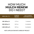 thumbnail image 6 of NorthRock Mulch Renew Brown Mulch Colorant, for Discolored Mulch, Landscaping, Garden Beds, 6 of 6