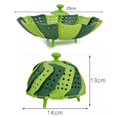 thumbnail image 2 of ZHAOCHENG Cestas de vapor retráctiles de plástico plano plegables para frutas y verduras, 2 of 5