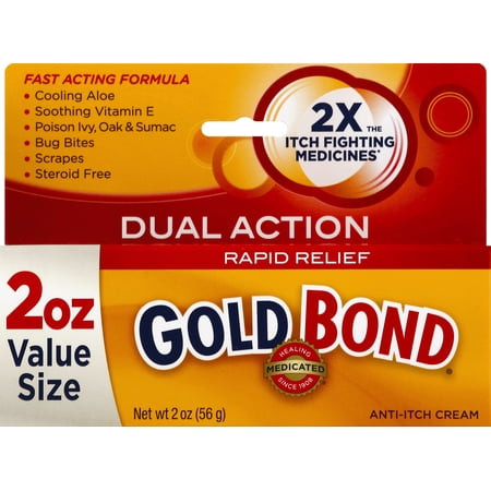 Gold Bond Rapid Relief Anti Itch Cream, 2 oz