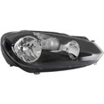 thumbnail image 2 of PET-U Headlight Assembly Replacement for 2010-2014 Golf GTI Sportwagen (MK6) Right Headlamp Black Passenger Side 5K0941006D, 2 of 7