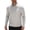 Light Grey White Stripe, variant on COOFANDY Long Sleeve Rugby Polo Shirts for Men, Sports Striped Regular Moisture Wicking Dry Fit Golf Shirt, Sizes S-2XL