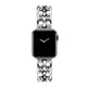 thumbnail image 1 of Pulsera de oro para mujer para Apple Watch Band 8 Ultra 49mm 7 SE 6 5 4 3 41mm 45mm 38/42mm 44 40mm Correa Lady Metal Leather Bracelet Tan Jianjun unisex, 1 of 2