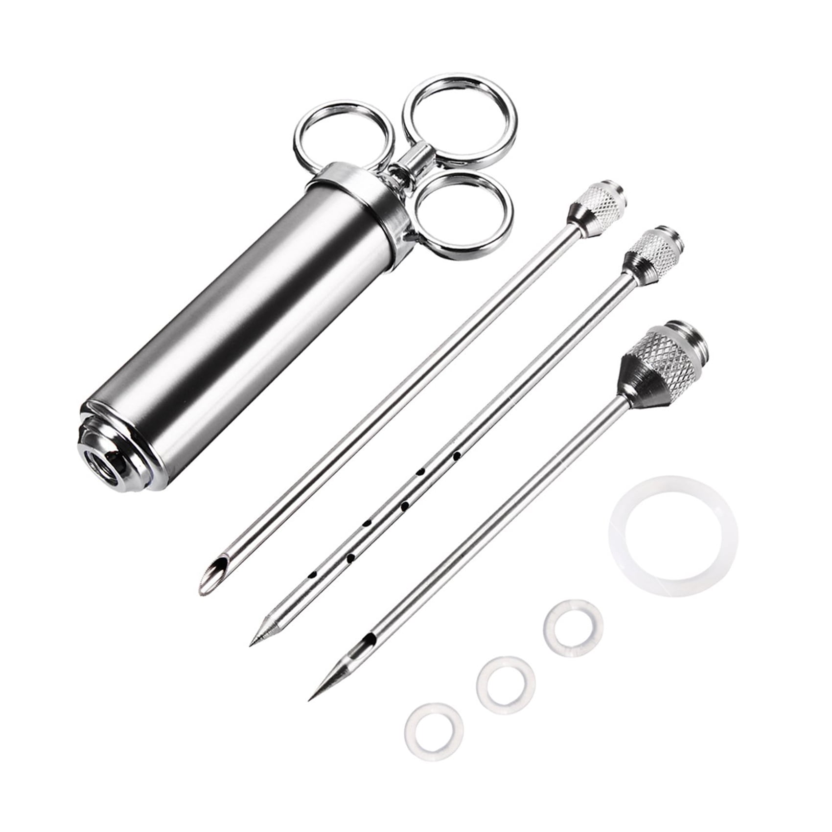 TC-Home Turkey Flavor Injector, Meat Injector, Stainless Steel 304 Marinade Injector Syringe