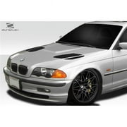 Duraflex 113319 1999-2001 BMW 3 Series E46 4DR GTR Hood, Signature Black - 1 Piece