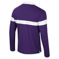 thumbnail image 3 of Men's Colosseum  Purple Washington Huskies Too Cool For School Long Sleeve Polo, 3 of 3