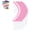 Pink, variant on Clear Zipper Storage Bags for Pills, Self-Sealing and Waterproof, 100 Pack