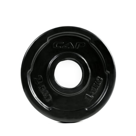 CAP Barbell 2" Olympic Rubber Encased Commerical Grip Plates