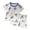 Light Blue, variant on Toddler Pj Shorts Girls Pajamas Summer Toddler Girl Pajamas Sets Short Sleeve Girls' Cute Sleepwear Pjs Yellow Size,4-5 Years