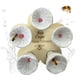 thumbnail image 5 of Bebedero para insectos y abejas JShteea Apicultura blanco 5 Uds, 5 of 9