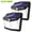 Cold White, variant on Claoner 128 LED Motion Sensor Solar Lights Outdoor, 2 Pack
