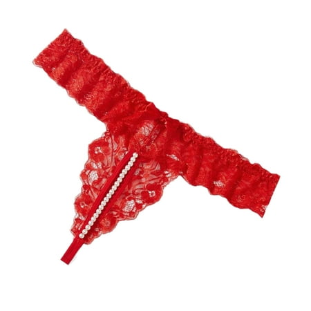 

Thongs & V-Strings Red Plus Size Sexy Lingerie (Women s)