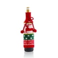 thumbnail image 1 of Monstrate Fundas navideñas para botellas de vino, funda navideña para botella de champán de Papá Noel, adornos navideños para para el Kits de decoración para fiestas Alce, 1 of 6