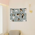 thumbnail image 4 of Bingfone Funny Beagle Active Dog Tapestry Wall Hanging Decor For Living Room Bedroom Dorm Classroom Office Decor 29x37 Inch, 4 of 9
