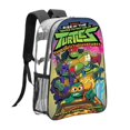 thumbnail image 1 of Tortugas Ninja Adolescentes Mutantes Mochila transparente temática, resistente y duradera, bolsa see-through para trabajo, deporte, universidad y viaje, 31 × 43 cm, 1 of 6