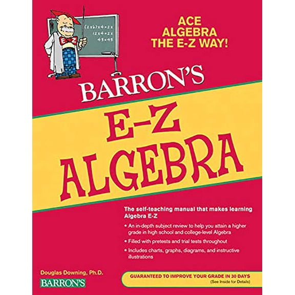 Pre-Owned Barron's Easy Way: E-Z Algebra (Paperback)