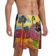 thumbnail image 2 of Fotbe Beautiful African Woman Pantalones Cortos de Pijama para Hombre, Ropa de Dormir, Pantalones de Pijama Cortos para Hombre-Medium, 2 of 6