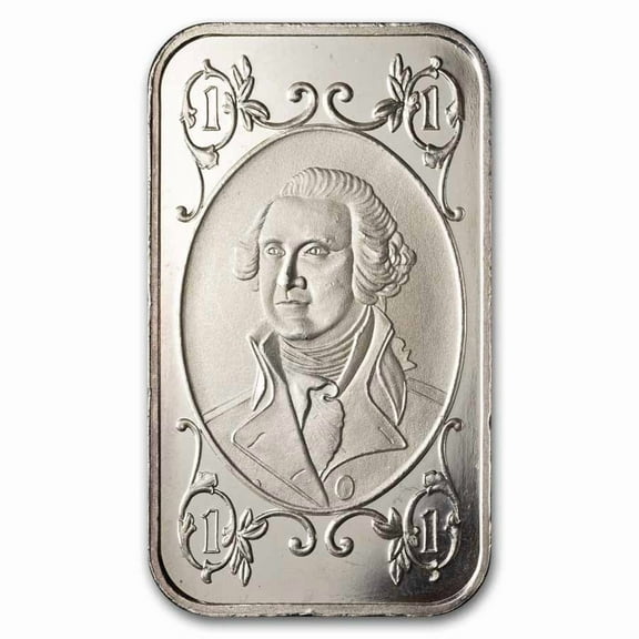 1 oz Silver Bar - World Wide Mint (Random Motif)