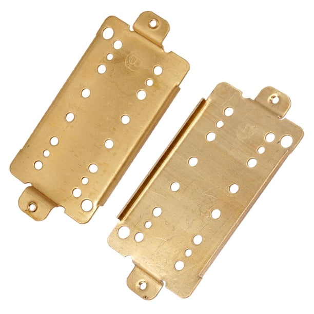2 Unids / Paquete 50 Mm Separaciones Guitarra Pickup licencia N \u0026 B de Latón