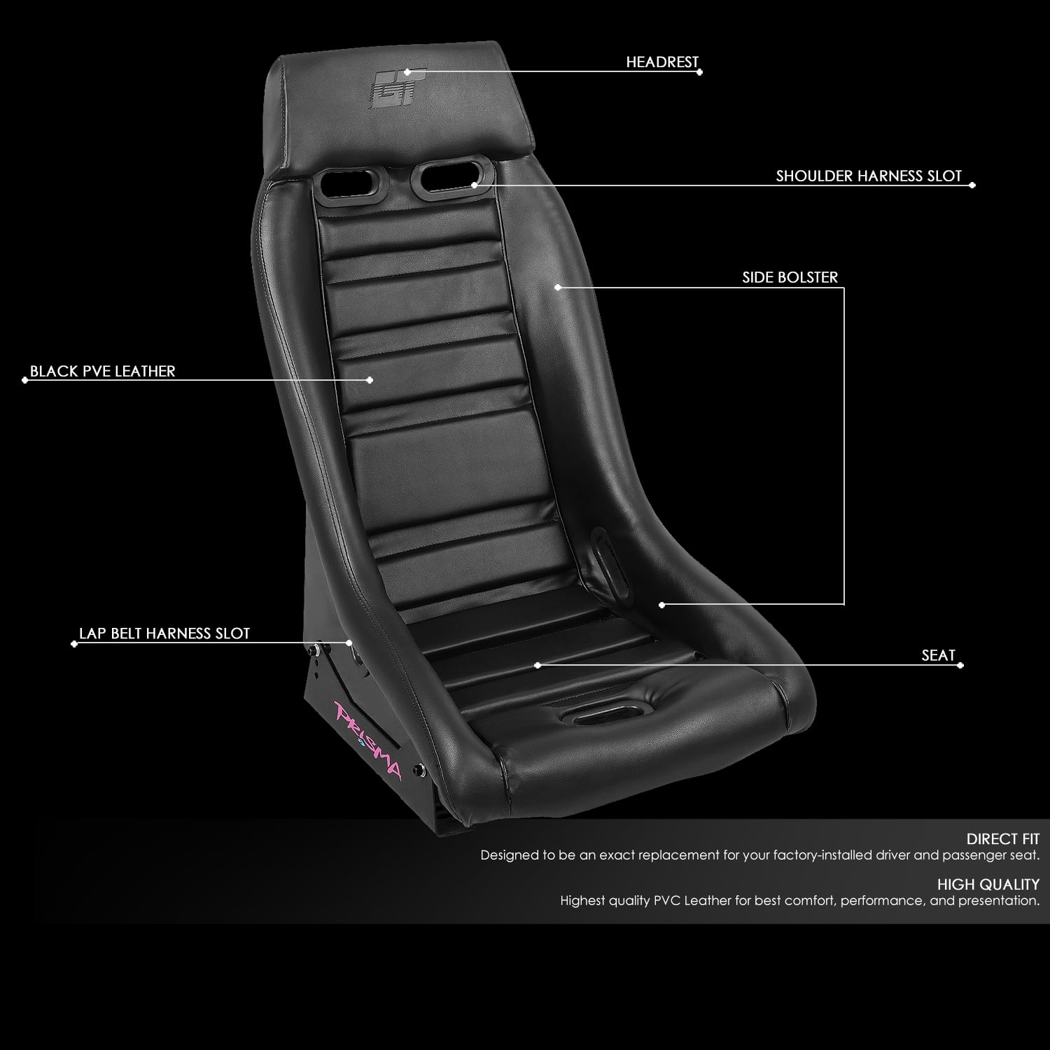 Vintage racing cheap bucket seats