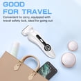 thumbnail image 7 of Electric Razor for Women, Painless Womens Electric Shaver, Low Noise Bikini Body Trimmer Rechargeable Wet/Dry Cordless Epilator with LCD Display & Charging Stand for Legs Arm Underarms, 7 of 7