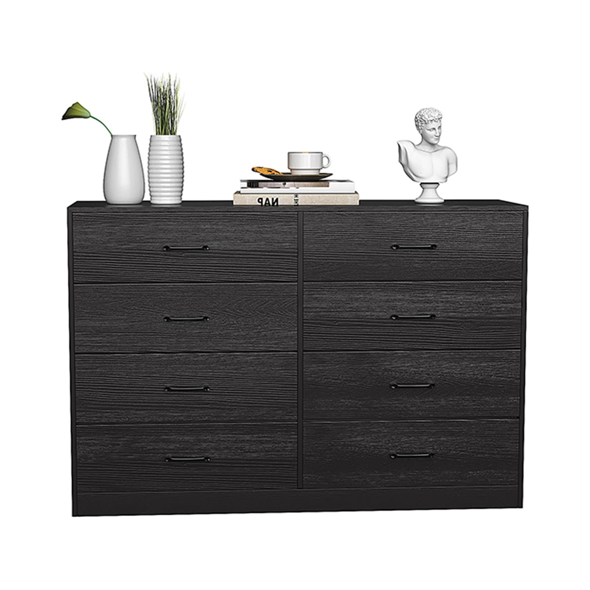 Kadyn Bedroom Dresser, 8 Drawer Closet Storage, Sturdy Storage Tower, Easy Pull-Out Organizer, Closet Storage