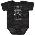 thumbnail image 3 of Inktastic We Will Serve the Lord Bible Verse Boys or Girls Baby Bodysuit, 3 of 5
