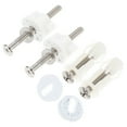 ITSELFER 1 Set Toilet Seat Fixing Screws Home Bathroom Toilet Seat