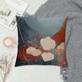 thumbnail image 2 of Jiayy Boho Pillow Covers Navy Blue Burnt Orange Throw Pillows Outdoor Bohemian Mid Century Modern Abstract Decorative PillowCase Square Farmhouse Cushion Case Decor for Couch Sofa Bed, 2 of 5