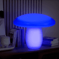 thumbnail image 5 of MoNiBloom LED Mushroom Light, Rechargeable & Remote Control Globe Lights 16 RGB Colors Changing Indoor/Outdoor Night Light for Home/Party/Lawn/Desk Decoration, Medium, 5 of 11