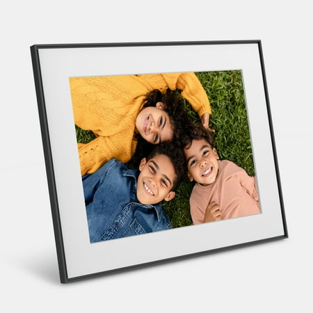 Aura Home - Walden Matted Ink 15" Digital WiFi Frame - Matted Ink