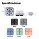 thumbnail image 3 of 3D Rectangular Ice Cube Tray Large Silicone Fun-Shaped Ice Mold for Whiskey, Cocktails Reusable Household Ice Cube Molds, 3 of 5