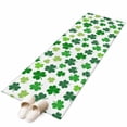 thumbnail image 2 of St Patricks Day 2'x6' Runner Rug, Green Shamrock Spring Watercolor Lucky Leaf Washable Non-Slip Area Rugs for Hallway Kitchen Floor Bedroom Entryway, Laundry Carpet Decoration Indoor Mat, 2 of 9