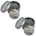 thumbnail image 1 of Horquillas Super Grip Bobby Pins - Mujer 1.9 pulgadas - Fácil de asegurar todo tipo de cabello - Práctica lata reutilizable (Plata - 800 quilates aprox.), 1 of 5