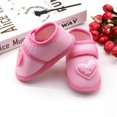 thumbnail image 4 of AVAIL Newborn Boys Girls Cloth Shoes Heart Pattern Infant Toddler Shoes 0-18M, 4 of 4