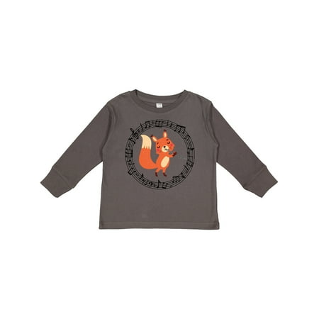 

Inktastic Flute Music Gift for Kids Gift Toddler Boy or Toddler Girl Long Sleeve T-Shirt