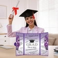thumbnail image 6 of Clearance Sale!Veeogra Graduation Decorations Clof 2025 Congratulations Graduates Alternative Guest Book for Men Women Happy Graduation Congrats Grad Signing Card Board,Purple, 6 of 9